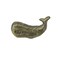 Rustic Cast Iron Whale Drawer Pull Decorative Cabinet Knob Nautical Set of 6